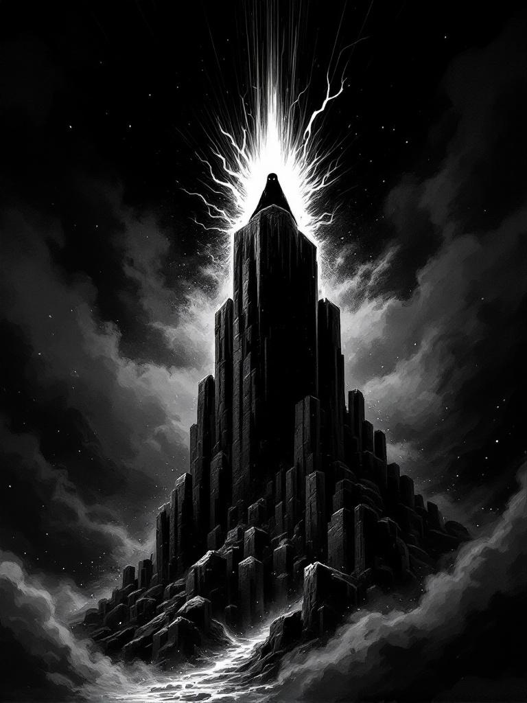 Manga panel — the spirit atop the breakout candle at 02:47 AM